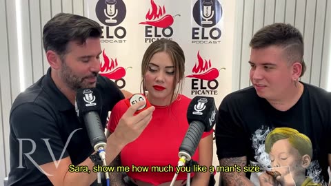 Interview with Elo Podcast ends in a blowjob and a