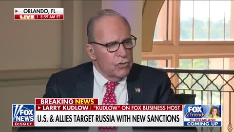 Larry Kudlow- Biden has made an ‘enormous mistake,’ handed Putin financial power - Fox News Video