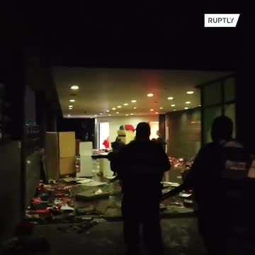 South Africa looks like a warzone