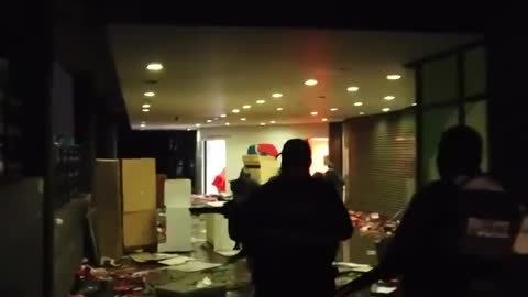 South Africa looks like a warzone