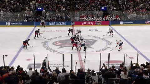 Blue Jackets leave a spot for Johnny at puck drop