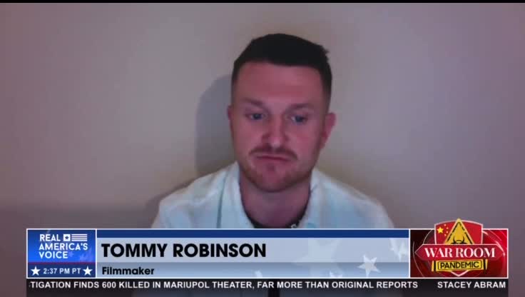 War Room interview with Tommy Robinson.