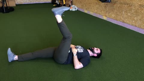 Supine Hip Flex Knee Hinge With Title