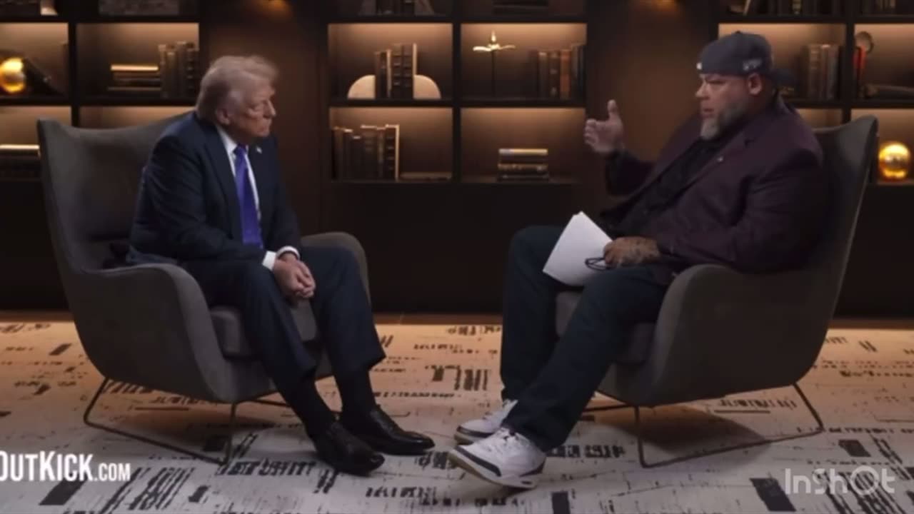 President Trump sits down with Tyrus. You will see and hear about a side of President Trump you