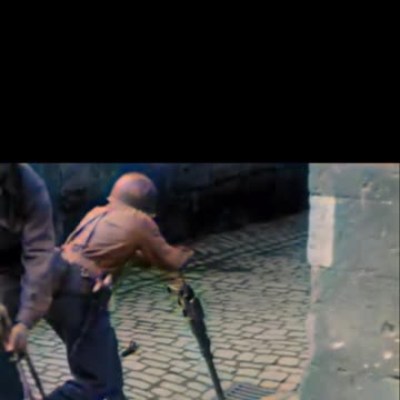 Secret weapons exposed US troops unleash destruction on German arsenal 1945 #Colourized