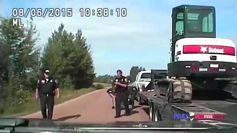 Dashcam Man Sues Deputy After Police Dog Bites His Head