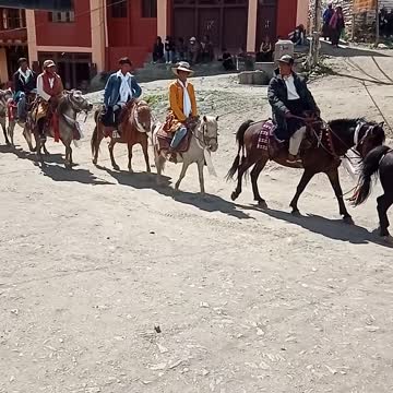 Yartung festival ,mustang nepal,