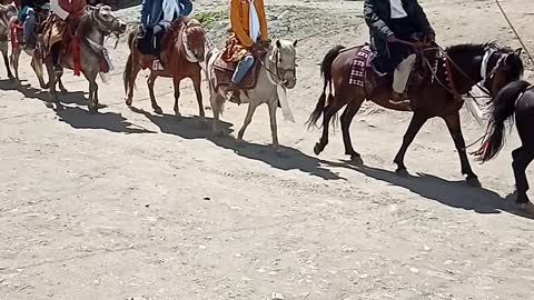 Yartung festival ,mustang nepal,