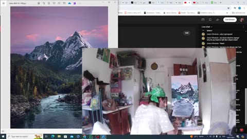 hi lets paint landscape