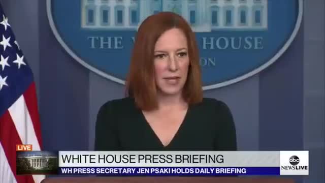 Jen Psaki Says Border Was “destruction and chaos” Under Trump