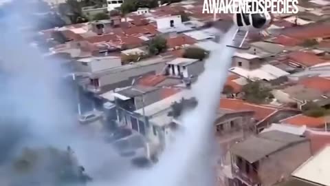 Meanwhile in El Salvador... People are sprayed like cockroaches