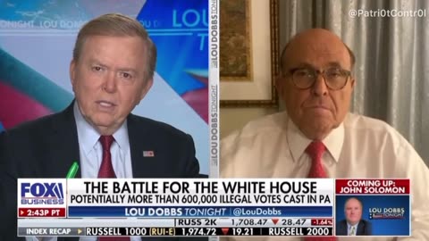 called out the stolen 2020 Election, and he eventually lost his job at Fox for it