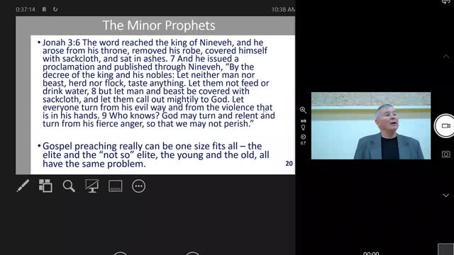 10 ABATT Bible Study Minor Prophet Jonah