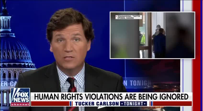 Tucker Carlson: What's happening to truckers in Canada reveals the future of the United States