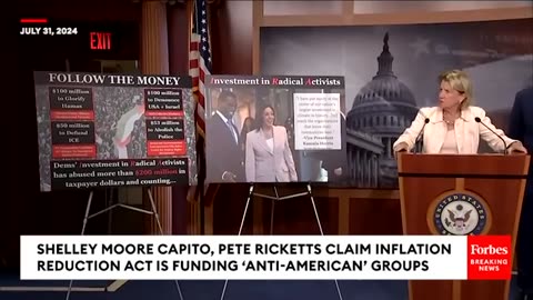 BREAKING NEWS Shelley Moore Capito Directly Accuses Biden Bill Of Funding 'Anti-American' Groups