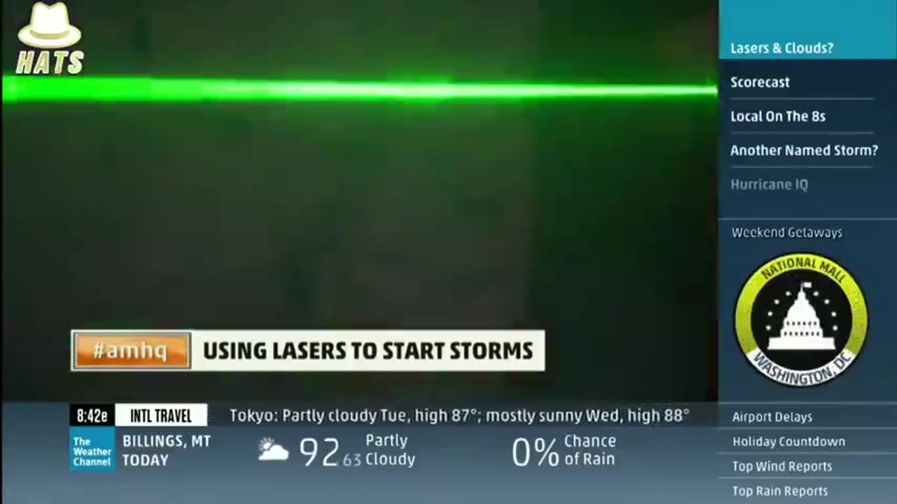 Lasers And Rain