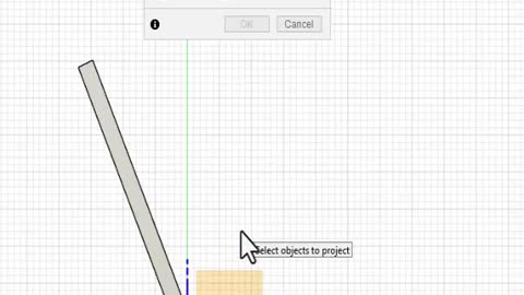 Fusion 360: Project (lines into other planes)