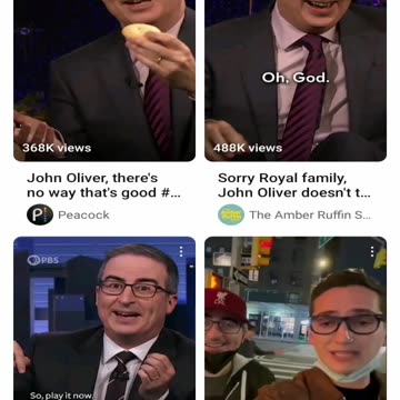Why do you love John Oliver?