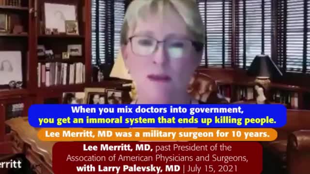 ( -0172) The Hippocratic Oath 2 "Do No Harm" Is Meant For An Individual Patient's Doctor - Doctor & Patient Were Meant To Be Independent Of Coercive Pressures