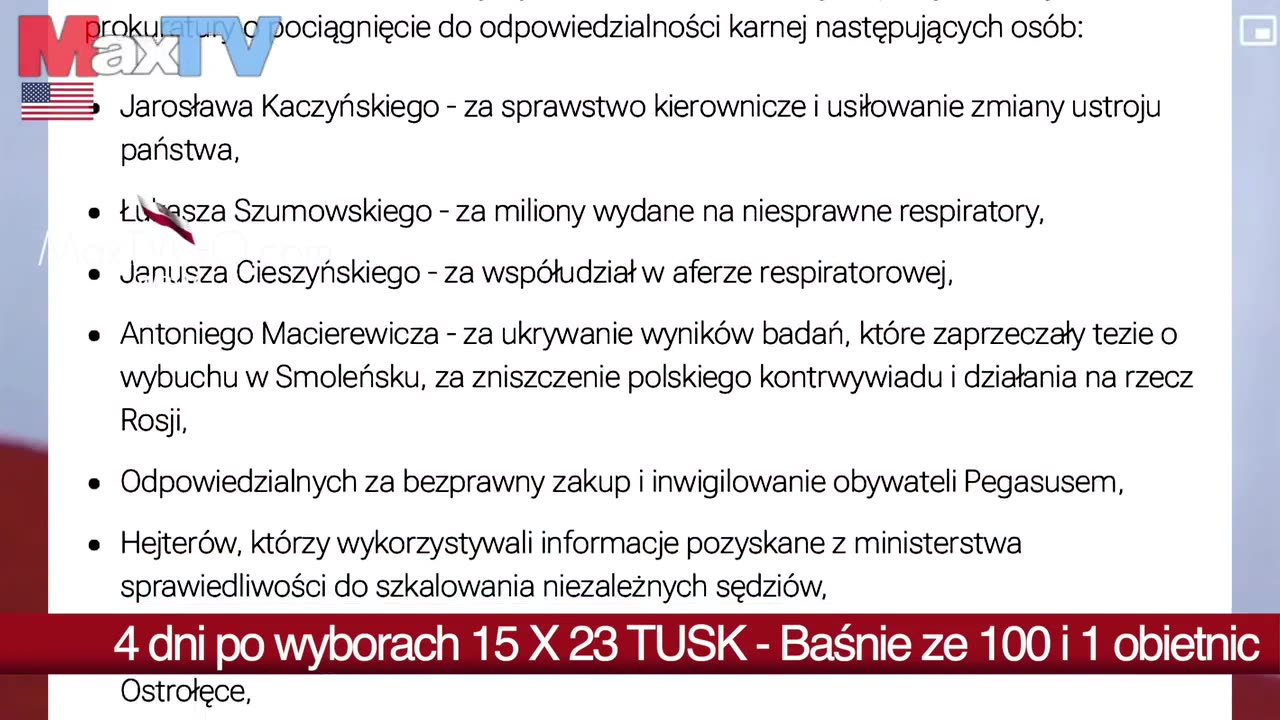 Max Kolonko: Baśnie ze 100 i 1 Obietnic Tuska - z MaxTV