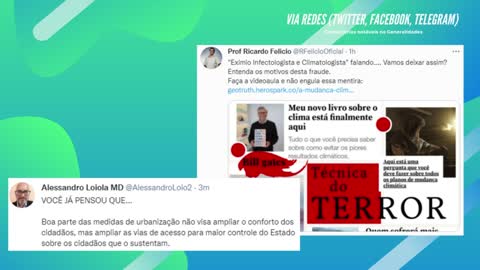 Via Redes, 12 de maio.