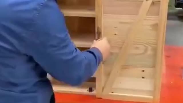 Amazing Woodworking Skills | Transformer Cabinet