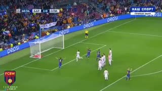 Golazo de Messi vs Olympiacos