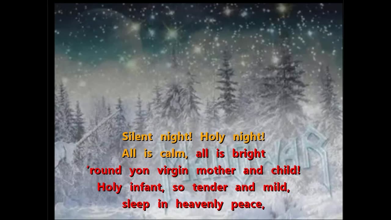 Manowar - Silent Night {King of Kings karaoke}