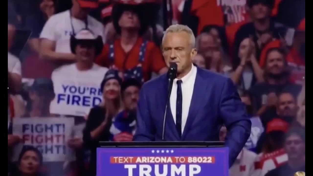 RFK JR Changes Party Endorses Trump at Rally