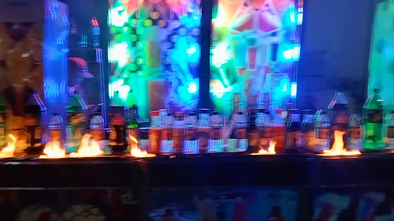 Monktail fire ... celebration