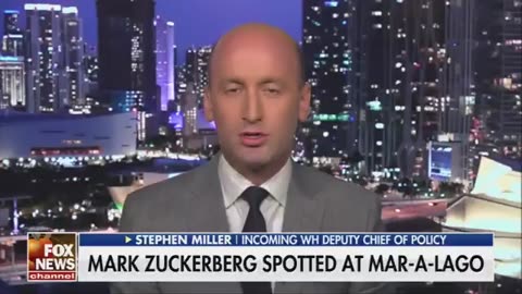 BREAKING: Stephen Miller confirms Mark Zuckerberg met with Trump at Mar-a-Lago: