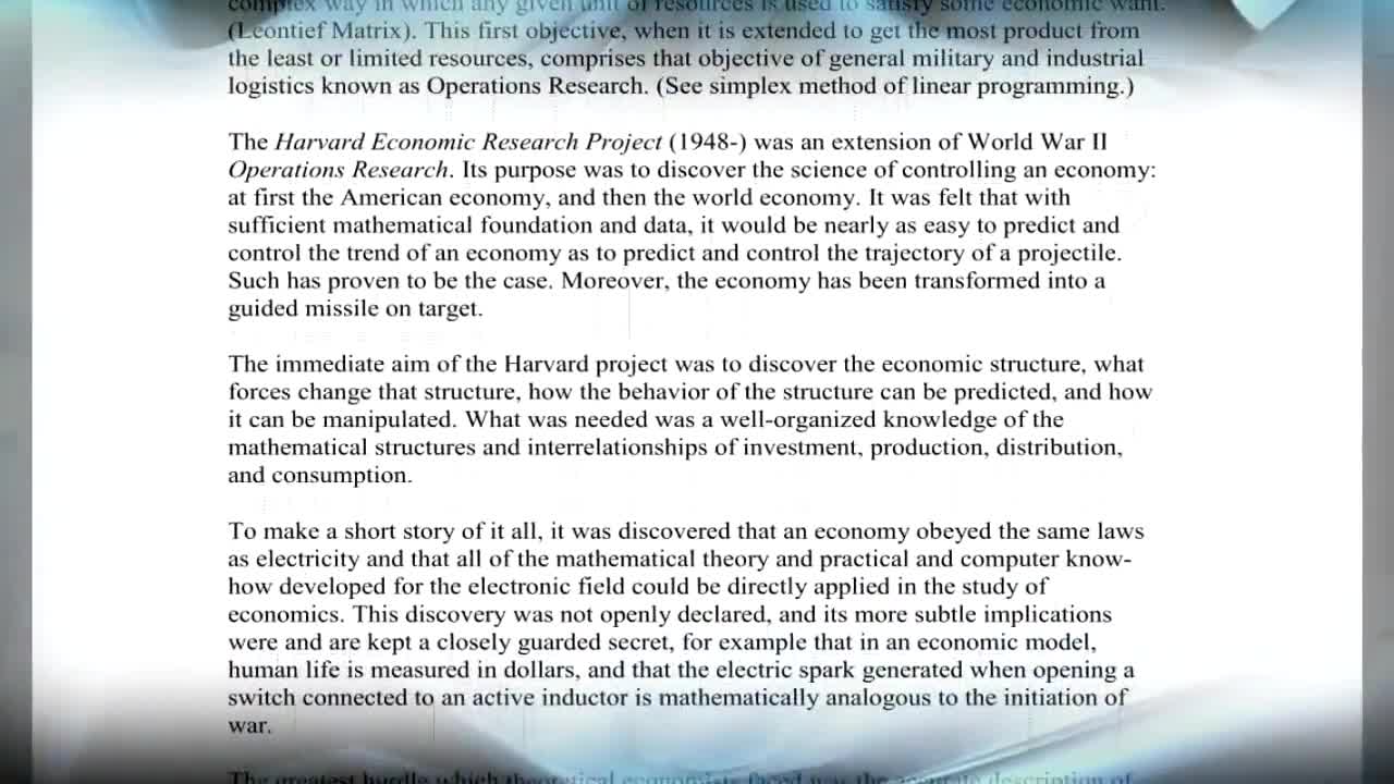 Silent Weapons For Quiet Wars Document. Essential watch.