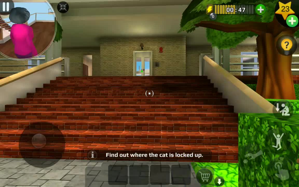 Scary teacher game walkthrough chapter 1 Free the cat