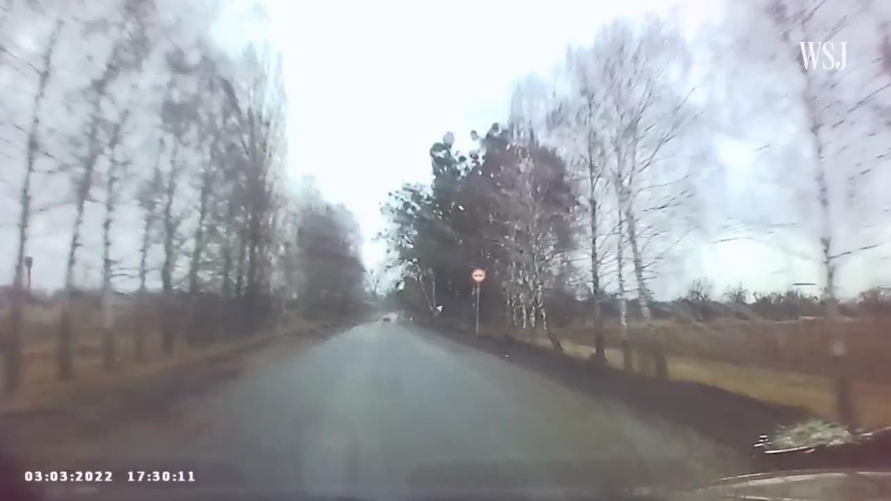 Russian troops firing on civilians in Ukraine