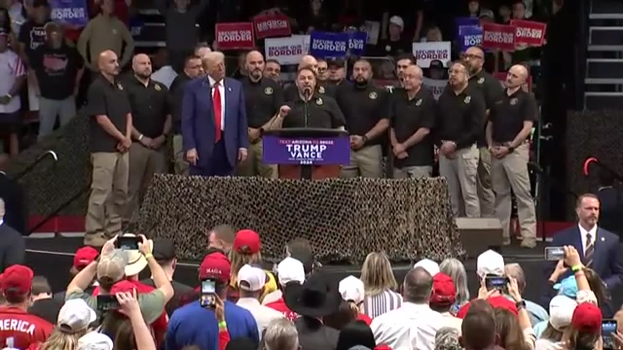 Live: Donald Trump holds MAGA rally in Arizona after third’assassination atempt’