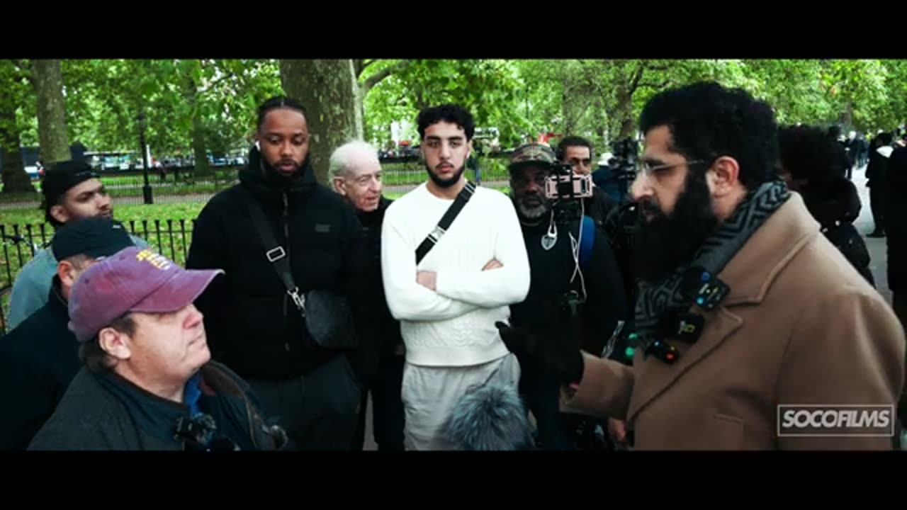 Christian doesn't allow Muslim to take control of the debate _ Speakers Corner #