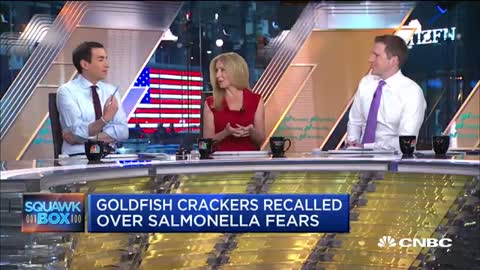 Pepperidge Farm recalls Goldfish Crackers over salmonella fears