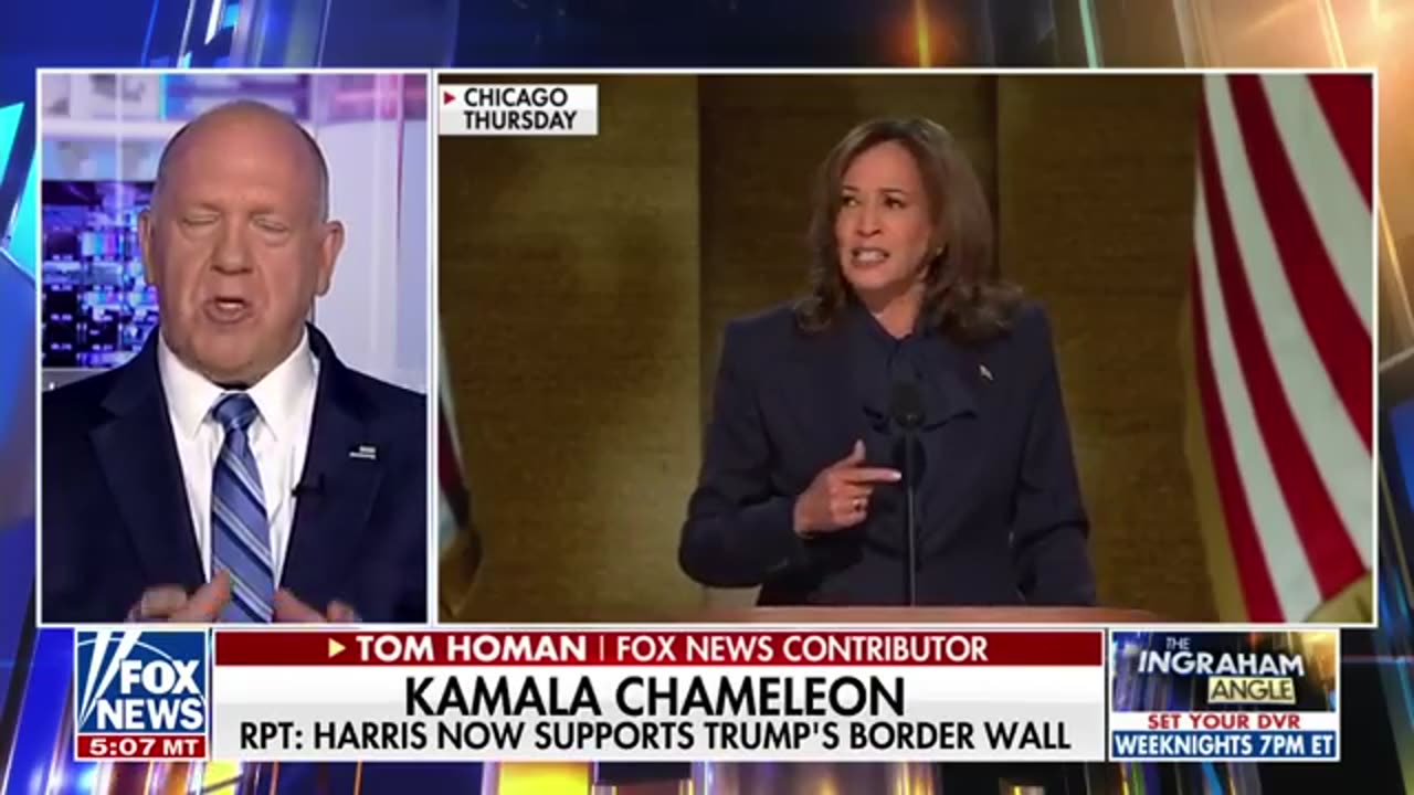 Kamala Harris is ‘flip-flopping’ on everything_ Tom Homan