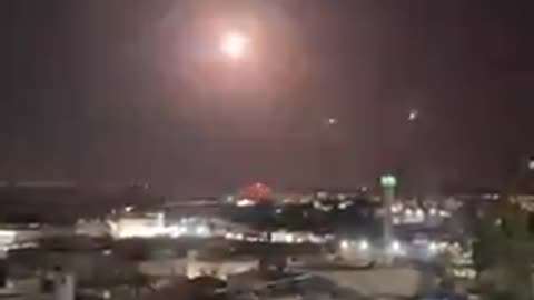 Footage of Multiple Iranian Ballistic Missiles, Impacting in Israel