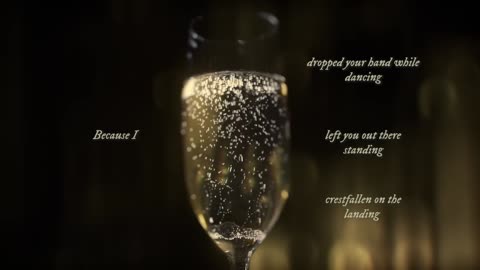 Taylor Swift - champagne problems (Official Lyric Video)