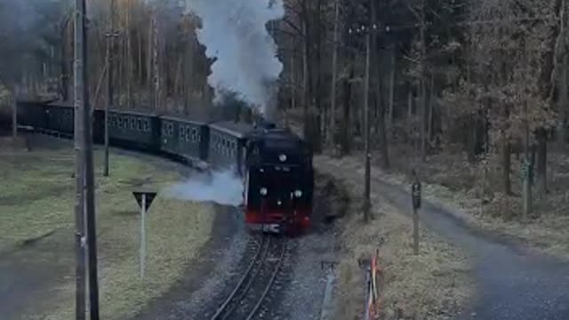 Dampfzug im Zittauer Gebirge