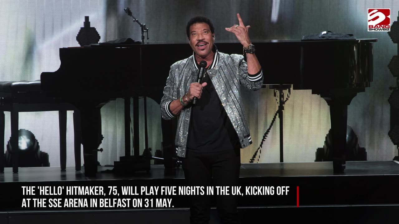 Lionel Richie announces new tour