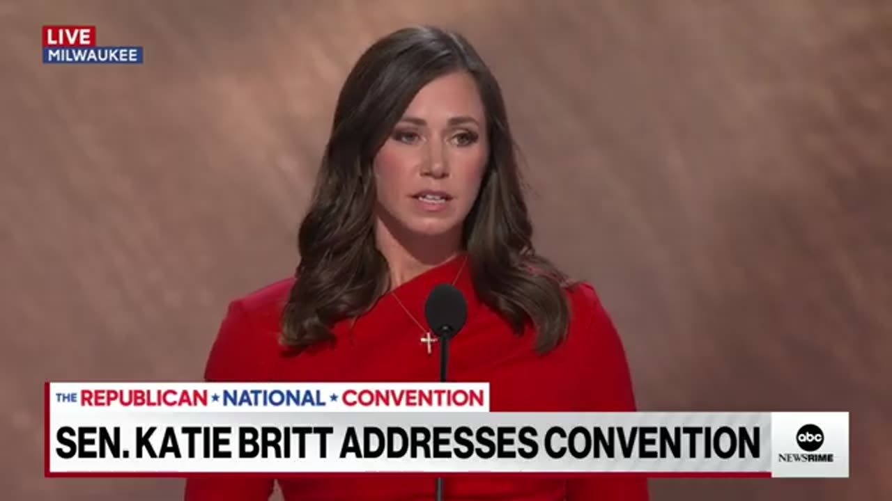 Sen. Katie Britt addresses RNC ABC News