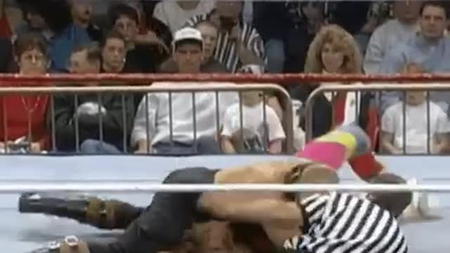 Hunter Hurst Helmsley WWF first finisher