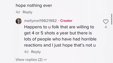 So many regret the 💉