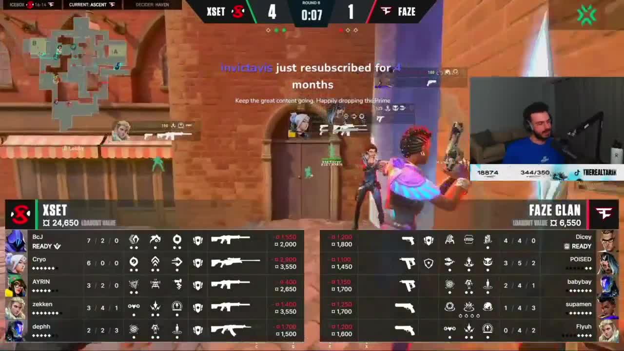XSET vs FaZe VCT Playoffs - Lower Bracket Final