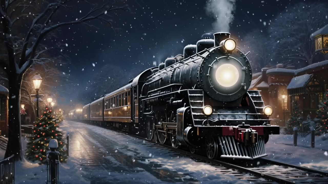 2of 2 🎅🌲🌲🚂 THE POLAR EXPRESS (MUSIC & AMBIENCE). 🌲🌲🚂