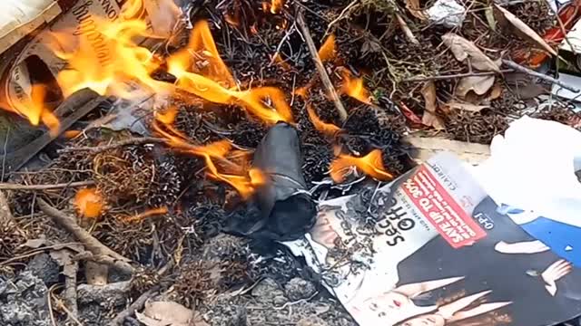 How to burn material for your garden, safely