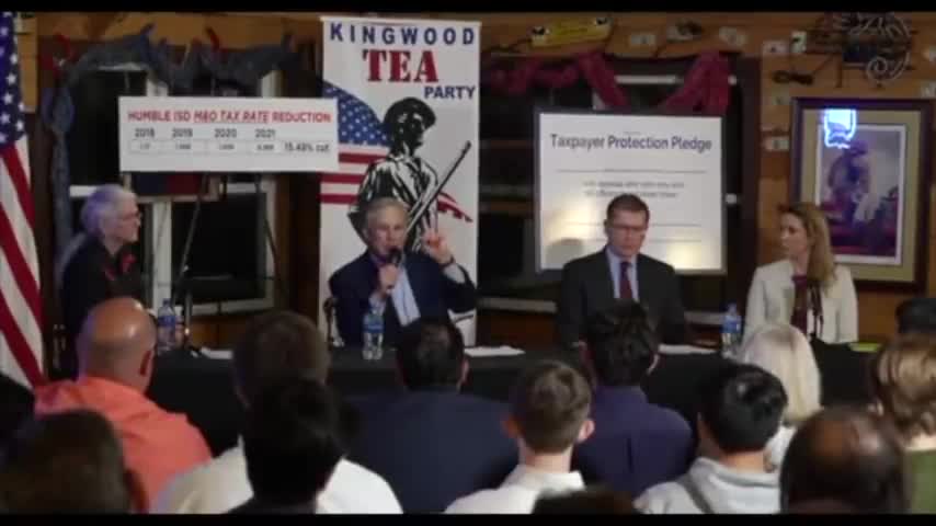 Texas Gov. Greg Abbott Promotes Taxpayers Bill Of Rights During Campaign Stop