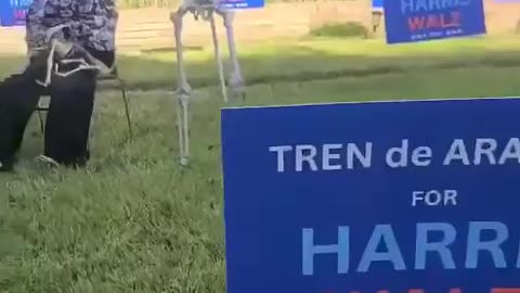 Trump Supporter Takes Yard Signs to Next Level: Names Harris's REAL Supporters